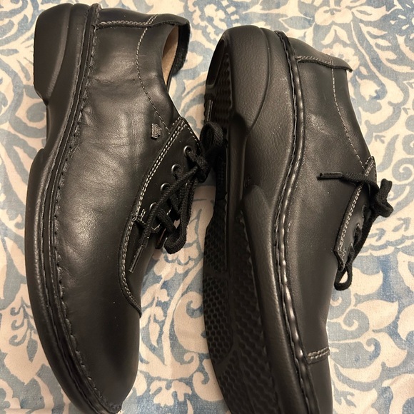 Finn Comfort Lexington Leather Black Oxfords size 41 D women’s 10. Men’s 8.5 - Picture 4 of 7